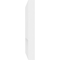 Ekena Millwork Sanford Architectural Grade PVC Dentil Block Trim, 9"H x 1"P x 90"L DENP09SAN02 - alternate 3